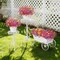 Artificial Flowers for Outdoors, 12 Bundles Multicolor Silk Fake Flower for Spring Summer Decoration, UV Resistant No Fade Artificial Outdoor Plants for Home Planter Porch Patio Yard Decor